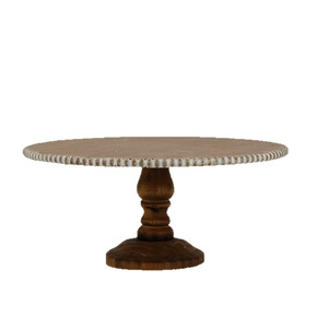 French retrò stile europeo in legno torta Stand staccabile Desktop vassoio di pane per Home Cafe decorazione Rack di stoccaggio - Product Image 5