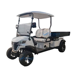 Voiturette de golf électrique 2 places à quatre roues motrices de haute qualité, best-seller, avec batteries et panier à outils - Product Image 1