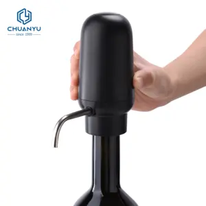 New Arrivals Food Grade Safety Materials Electric Wine Aerator Pourer Portable Easy Clean Electric Wine Decanter