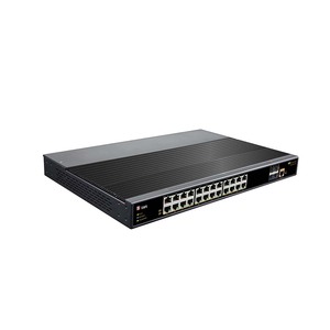IPV4/ IPV6 Network Managed 24*10/100/1000M RJ45 Ports + 4*1/10G Uplink SFP+ Fiber Industrial <b>Ethernet</b> <b>Switch</b> - Product Image 1