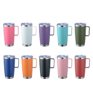 20Oz Double Wall Stainless Steel <b>Thermal</b> <b>Mug</b> BPA Free Drinking Tumbler Outdoor Camping Gear Low MOQ Wholesale ASM26 - Product Image 6