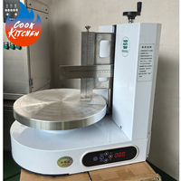 Machine à glaçage automatique électrique commerciale pour gâteaux, en acier inoxydable, avec écran tactile et contrôle numérique, pour boulangerie