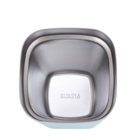 Gobelet personnalisé à double paroi et à café réutilisable pour enfants avec logo, couvercle, paille pour le voyage, vente en gros, coffret cadeau