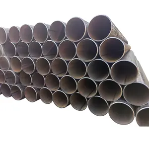 Schedule 40 Black Welded Round Pipe ERW Black Steel Tube