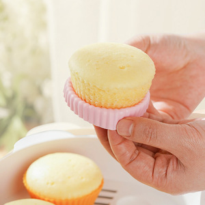 Moldes de Silicona para Cupcakes de Grado Alimenticio, Reutilizables, Antiadherentes, Coloridos, Aptos para Horno y Freidora de Aire, Herramientas de Repostería - Product Image 4