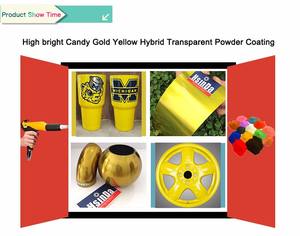 Peinture en poudre super miroir 24K Gold Hydro Chrome pour métal, aluminium et acier au carbone pour application par pulvérisation de meubles - Product Image 5