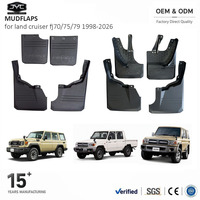 Garde-boue pour Toyota Land Cruiser FJ70 FJ75 FJ79 1998-2026, accessoires automobiles