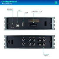 Procesador de Audio para Auto Bluetooth 5.2 Premium, 4 Canales, Calidad de Sonido Hi-Fi, Amplificador de Potencia Automotriz Universal Dsp