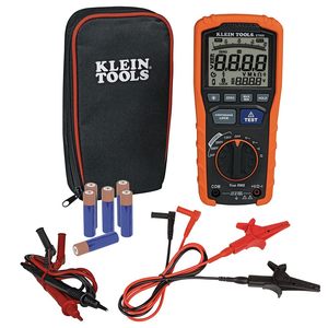 เครื่องมือวัดไฟฟ้าไร้สาย Klein Tools รุ่น ET600 1000V True RMS พร้อมฟังก์ชั่นทดสอบฉนวนและระบบ Auto-Ranging - Product Image 6