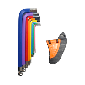 Industrial Grade High <b>Torque</b> Ball-End Hex & Torx Allen Wrench <b>Set</b> Color-Coded CRV Metric Tool Kit - Product Image 5