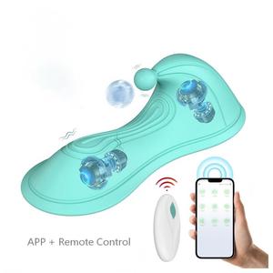 Uzaktan Klitoral <span class=keywords><strong>G</strong></span> Noktası Stimülasyonu Giyilebilir Külot Vibratörü 10 Frekanslı USB Şarj Edilebilir <span class=keywords><strong>G</strong></span>ünlük Su Geçirmez Masaj Minderi - Product Image 1