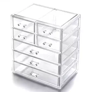 Penata Rias Akrilik Tinggi Cantik Desain Baru Pilihan Menyenangkan untuk Konter Kamar Mandi - Product Image 3