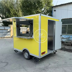 Camion de restauration remorque à tacos entièrement équipée cuisine mobile pizza café chariot camion de crème glacée barbecue remorque à aliments mobile bon marché - Product Image 4