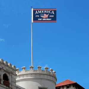 アメリカ250周年記念旗 両面印刷 3x5フィート アメリカ地図 1776-2026 250年記念 誕生日祝い 愛国装飾 バナー旗 屋外用 - Product Image 6