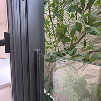 Puertas Corredizas de Aleación de Aluminio Personalizadas, Ventanas de Doble Vidrio para Cocina, Hotel, Sala de Estar y Villa - Antirrobo, Calificadas por Energy Star