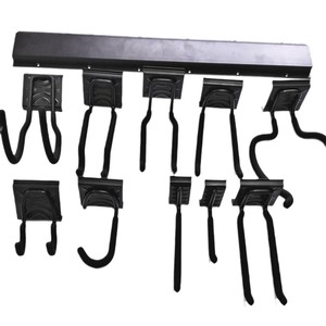Meilleur Organisateur Mural Suspendu pour Outils de Jardin, Matériel de Bricolage, Outils de Garage, Crochets de Rangement Muraux pour Outils Électriques - Product Image 1