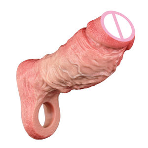 Funda para Pene Suave, Extensor de Pene, Condones de Silicona Líquida, Retrasa la Eyaculación para Hombres, Alargamiento para Parejas, Tallas S M L <span class=keywords><strong>XL</strong></span> - Product Image 3