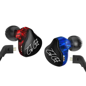 KZ ED12 Hifi In-Ear-Kopfhörer Audio-Stereo-Monitor Ohrhörer Kopfhörer Geräusch isolierendes Sportspiel-Headset ZSN Pro X ZST ZSN Pro