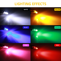 Lampe de lecture haute luminosité voiture transparente T5 COB LED ampoules Auto voitures lumière intérieure