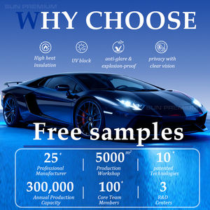 Película para Ventanas de Automóviles con Rechazo de Rayos UV Nano Cerámica - Product Image 2