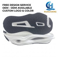 Semelles de chaussures HC TPU Popcorn Series DJTD-25029 à rebond élevé, confortables et respirantes, Fujian Chine, pour les pointures 30-43.5