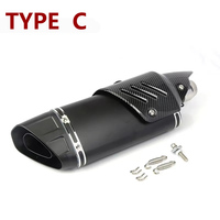 Knalpot Motor Universal 51mm Mofles Exosto AKR M1 untuk Yamaha R6 R3 MT07 Laris Terjual