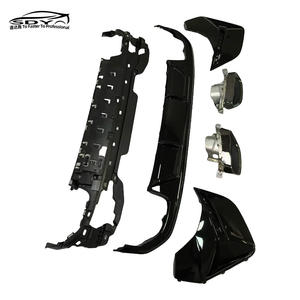 G26 Coupe <span class=keywords><strong>M440</strong></span> ABS negro brillante difusor trasero parachoques trasero labio y puntas de escape parachoques delantero labio para <span class=keywords><strong>BMW</strong></span> 4 Series G26 - Product Image 4