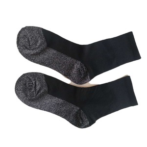 Calcetines Deportivos para Exteriores, Negros, Cortos, de Tejido Combinado con Bloques de Color, para Montañismo, Esquí y Deportes - Product Image 5