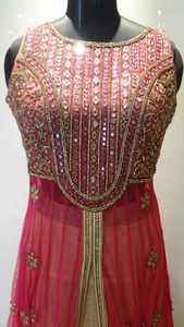 Lehenga choli de styliste, musulman indien, mariée - Product Image 4