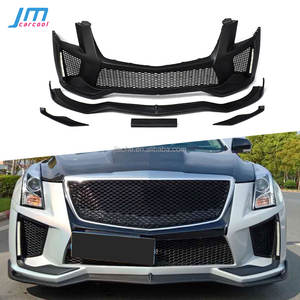 Grilles de pare-chocs avant en matériau PP pour Cadillac ATS 2014-2017, protection de pare-chocs de voiture ATS, <span class=keywords><strong>kit</strong></span> de carrosserie - Product Image 1
