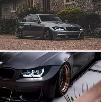 BMX E90 E91 3 série phare LED avant lumière Laser feux de jour 6000k couleur 12V brouillard clignotant lampe accessoires
