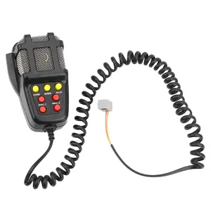 माइक पा सिस्टम आपातकालीन एम्पलीफायर हूटर स्पीकर जोर से कार सींग पुलिस सीरेन एयर हॉर्न मेगाफोन टोन 12 वी 100 डब्ल्यू कार चेतावनी अलार्म - Product Image 6