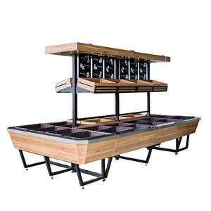 Exhibidor de Verduras para Tienda, Mostrador de Exhibición de Frutas, Refrigerador para Exhibición de Vegetales - Product Image 1