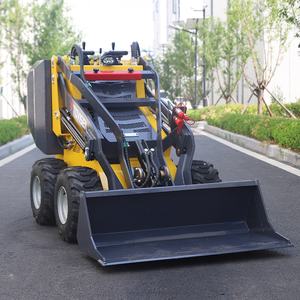 Minicargadora de Construcción con Ruedas y Orugas, Multifuncional, Pequeña, para Remoción de Escoria, Carga y Descarga - Product Image 1