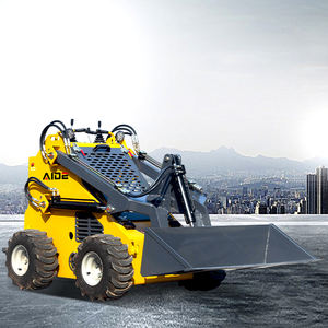 EPA 미니 스키드 스티어 로더 무료 배송 디젤 500kg 400kg 300KG 크롤러 휠 트랙터 로더 독특한 EPA 엔진 코어 펌프 - Product Image 6