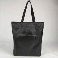 Bolsa de Mano Reutilizable Ecológica de Nailon Ripstop con Asa de Cuerda, Cierre de Cremallera, Logotipo y Color Personalizables, Diseño Plegable