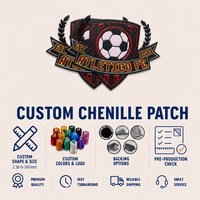 Écussons TPU personnalisés 3D en relief pour clubs sportifs, logos thermocollants pour vêtements d'équipe, production en gros de garnitures vestimentaires