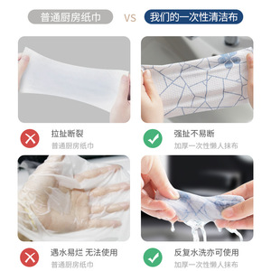 Suspended Disposable Cleaning Rags 500G Strong Water Absorption Kitchen Use - Product Image 3