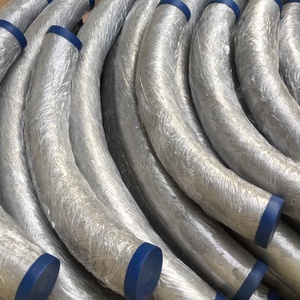 3D mông Hàn Phụ Kiện đường ống 180 bằng thép không gỉ uốn cong ASME b16.49 A403 wp304 6 "BW mông hàn ống thẳng trên mỗi đầu - Product Image 4