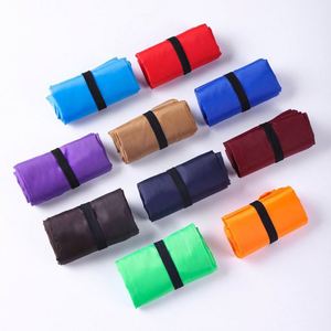 Custom Portable Polyester Storage <b>Bag</b> <b>Foldable</b> Shoulder Strap Supermarket Shopping Pouch Reusable Grocery <b>Bag</b> Cheap - Product Image 4