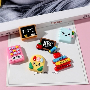 สมุดแบบฝึกหัดลาย<span class=keywords><strong>การ์ตูน</strong></span>นางฟ้า กระดานดำขนาดเล็ก อุปกรณ์เรซิ่น เครื่องเขียนสำหรับการเรียนรู้ DIY งานฝีมือเปลือกหอยสีครีม - Product Image 4