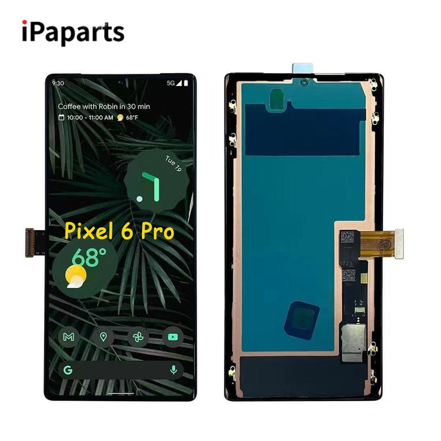 High Quality Original Phones OLED Screen for Google Pixel 6 7 8 Pro Replacement with 1 Year Warranty and 6.67" Display
