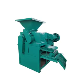 Reliable Quality China Manufacturer Cheap Charcoal Pillow Shape Making Roller Press Ball Coal Briquette Machine