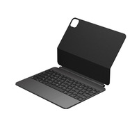 Clavier ultra-mince pour iPad Air 11 "/ 10.9" Air 5th 4th Gen/Pro 11 "multi-touch, clavier en alliage d'aluminium