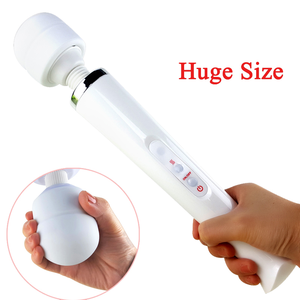 Meilleur vendeur puissant silencieux Vibration vibrateur Super grande tête magique AV baguette USB charge femme chatte vaginal magique masseur - Product Image 5