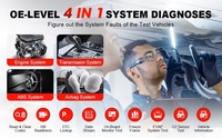 Lector de código de escáner OBD2 LAUNCH CRP123X V2.0 de 5 pulgadas con 7 funciones de reinicio escáner de diagnóstico de coche para actualización gratuita de por vida