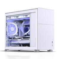 Boîtier JONSBO Pinecone D31/D41 MATX de petite taille ATX avec écran secondaire transparent latéral, double radiateurs de refroidissement à eau de 360 mm, neuf