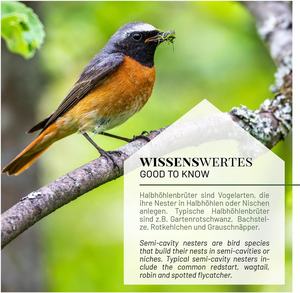 Nichoir pour Redstart Half <span class=keywords><strong>Cave</strong></span> pour Oiseau - Product Image 6