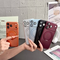 Étui magnétique rotatif à 360 degrés pour iPhone 18 Pro, ultra-fin, couleur originale, coque rigide en PC, couverture intégrale