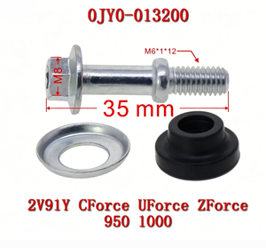 Boulon de fixation de la coque de boîtier CVT 0JY0-013200 pour CF Moto ATV 2V91W(X8) CF800 850 2V91Y <span class=keywords><strong>CForce</strong></span> UForce ZForce 950 <span class=keywords><strong>1000</strong></span> <span class=keywords><strong>Accessoire</strong></span> - Product Image 5